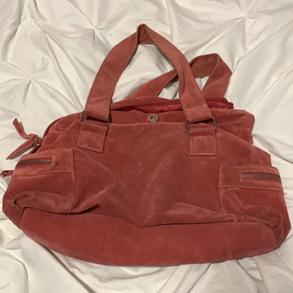 Vintage dusty pink shoulder bag - Picture 2 of 2